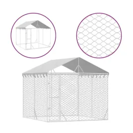 kojec-dla-psa-z-dachem-srebrny-3x3x25-m-stal