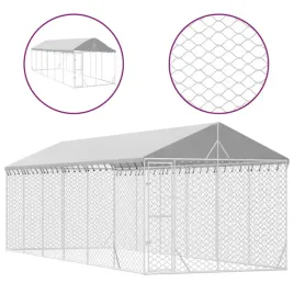kojec-dla-psa-z-dachem-srebrny-3x9x25-m-stal