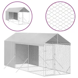 kojec-dla-psa-z-dachem-srebrny-2x6x25-m-stal