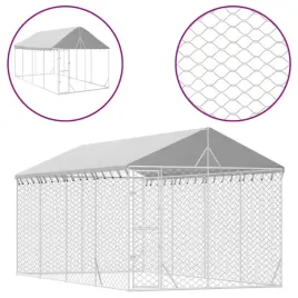kojec-dla-psa-z-dachem-srebrny-3x6x25-m-stal