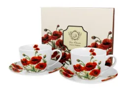 kpl-2-filizanek-ze-spodkami-classic-poppies