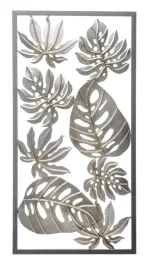 dekoracja-scienna-metalowa-liscie-monstera