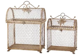 klatka-dekoracyjna-metalowa-komplet-2-szt-brazowy-50x35x23-39x27x18
