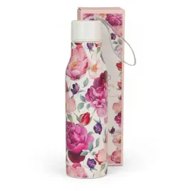 butelka-termiczna-500-ml-spring-roses-white-stal-nierdzewna