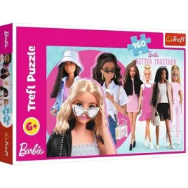 puzzle-160-barbie-i-jej-swiat-trefl
