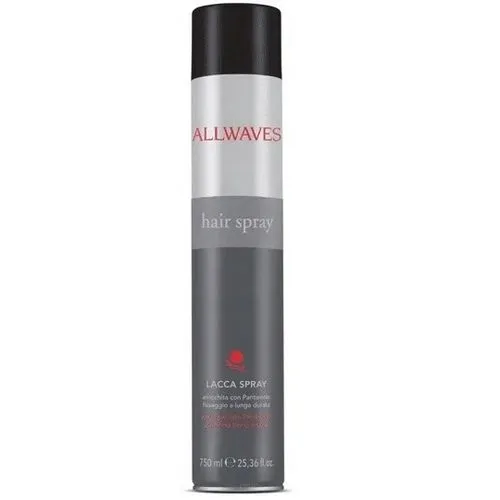 ALLWAVES LACCA SPRAY LAKIER DO WŁOSÓW MOCNO UTRWALAJĄCY Z WITAMINAMI 750 ML