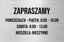 szyld-tabliczka-godziny-otwarcia-druk-uv