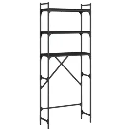 regal-nad-pralke-czarny-67x25x163-cm