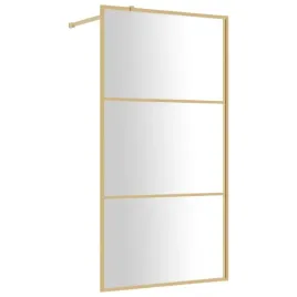 scianka-prysznicowa-przezroczyste-szklo-esg-zlota-100x195-cm