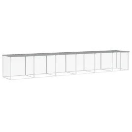 klatka-dla-kurczat-z-dachem-jasnoszara-603x98x