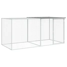 klatka-dla-kurczat-z-dachem-jasnoszara-203x98x
