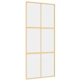 drzwi-przesuwne-zlote-90x205-cm-przezroczyste-szklo-esg