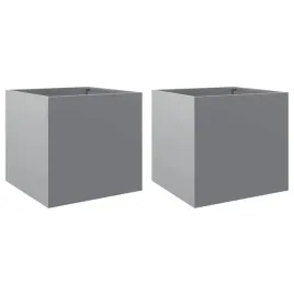 donice-2-szt-srebrne-42x40x39-cm-stal-galwanizowana