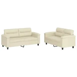 2-osobowa-sofa-z-poduszkami-kremowa-sztuczna-skora