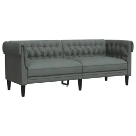 sofa-chesterfield-trzyosobowa-ciemnoszara-obita-tkanina