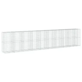 kosz-gabionowy-z-pokrywa-950x100x200-cm-galwanizowane-zelazo