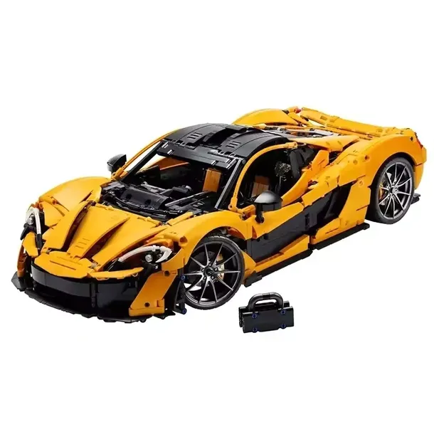 KLOCKI SAMOCHÓD MCLAREN P1 KLOCKI INSPIROWANE DLA DZIECI ZESTAW 3893 EL.