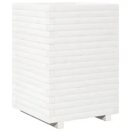 donica-ogrodowa-biala-50x50x72-cm-lite-drewno-sosnowe