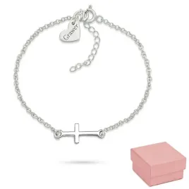 bransoletka-srebrna-925-dziecieca-krzyz-i-serce-grawer-personalizowany
