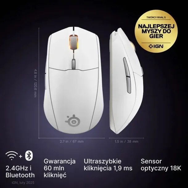 steelseries-rival-3-wl-gen-2-white-zawiera-baterie-tak