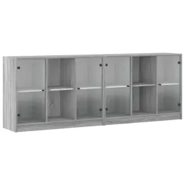 biblioteczka-z-drzwiczkami-szary-dab-sonoma-204