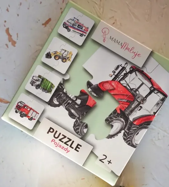 puzzle-4-elementowe-pojazdy-marka-mama-maluje