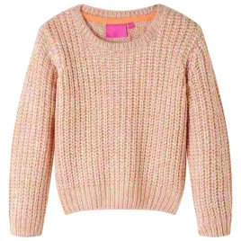 sweter-dzieciecy-z-dzianiny-pastelowy-roz-116