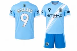 stroj-pilkarski-koszulka-spodenki-haaland-manchester-city-rozm-134-cm