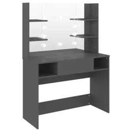 stolik-do-makijazu-z-led-100x40x135-cm-mdf-szar