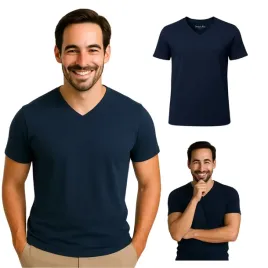 koszulka-meska-v-neck-granatowa-bawelna-turecka-t-shirt-captain-mike-m