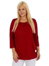 bluzka-damska-casualowa-gladka-wygodna-luzna-plus-size