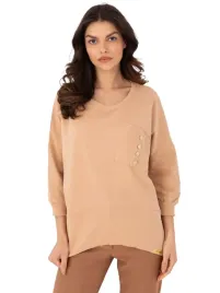 wygodna-asymetryczna-bluzka-damska-z-rekawem-3-4-oversize