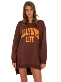 wygodna-dluga-bluza-damska-oversize-z-nadrukiem