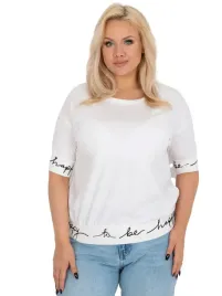 bluzka-damska-plus-size-bawelniana-z-krotkim-rekawem-i-napisami