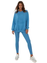 legginsy-w-prazek-bluza-damska-komplet-dresowy