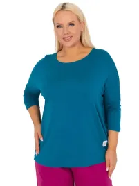 bluzka-damska-casualowa-gladka-wygodna-luzna-plus-size