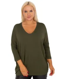 bluzka-damska-codzienna-dekolt-w-serek-plus-size