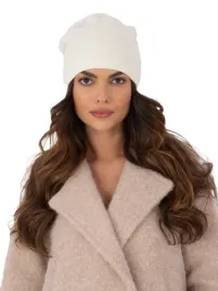 czapka-zimowa-damska-gladka-beanie-z-pomponem-welna