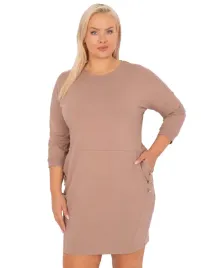sukienka-damska-plus-size-dresowa-gladka-bawelniana-z-kieszeniami