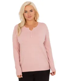 wygodny-sweter-plus-size-damski-z-guzikami