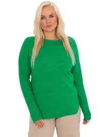 klasyczny-sweter-plus-size-damski-ze-sciagaczami