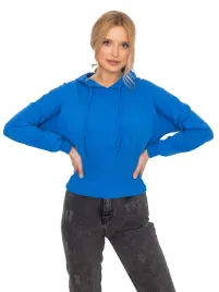 bluza-damska-z-kapturem-gladka-krotka-bawelniana-ze-sciagaczem