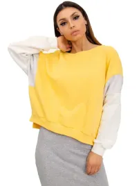 bluza-damska-bawelniana-trzykolorowa-oversize-bez-kaptura