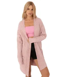 sweter-damski-kardigan-narzutka-z-warkoczami-kieszenie