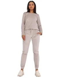 komplet-damski-welurowy-spodnie-bluza-l