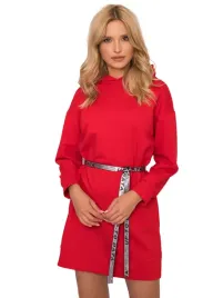 gladka-bawelniana-sukienka-damka-pasek-l-xl