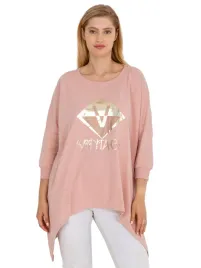 bluzka-asymetryczna-damska-kieszenie-plus-size