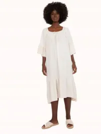 sukienka-damska-oversize-z-falbana-gladka