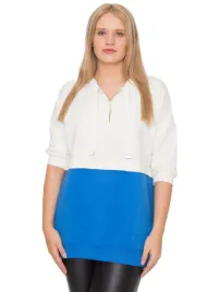 tunika-damska-plus-size-rekaw-3-4-zamek