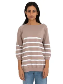 gustowna-damska-bluzka-w-paski-bawelniana-l-xl
